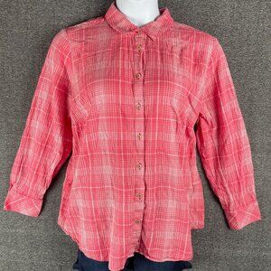 Foxcroft Top Womens Size 18W Work Office Capsule Minimal Professional Casual